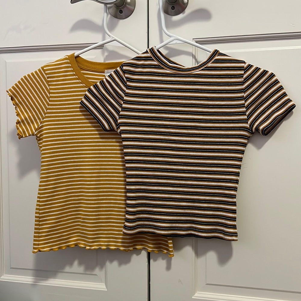 Set of 2 Strip Baby Tee